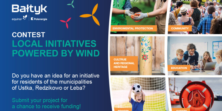 All News - Equinor and Polenergia invite to take part in the ‘Local Initiatives Powered by Wind’ contest