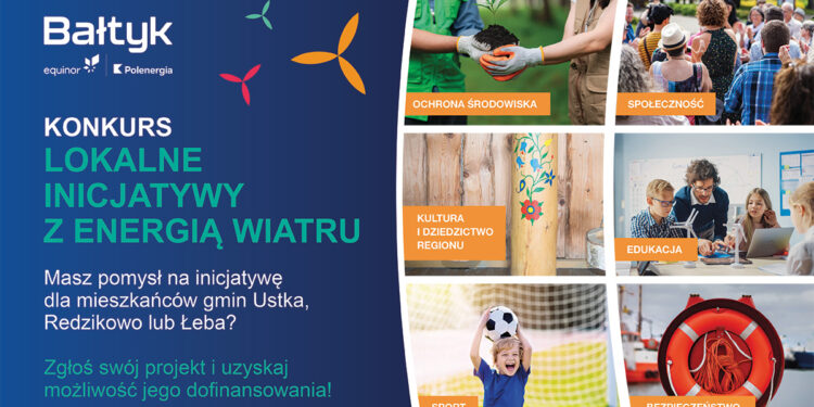 Aktualności - Equinor i Polenergia zapraszają do udziału w konkursie „Lokalne inicjatywy z energią wiatru”