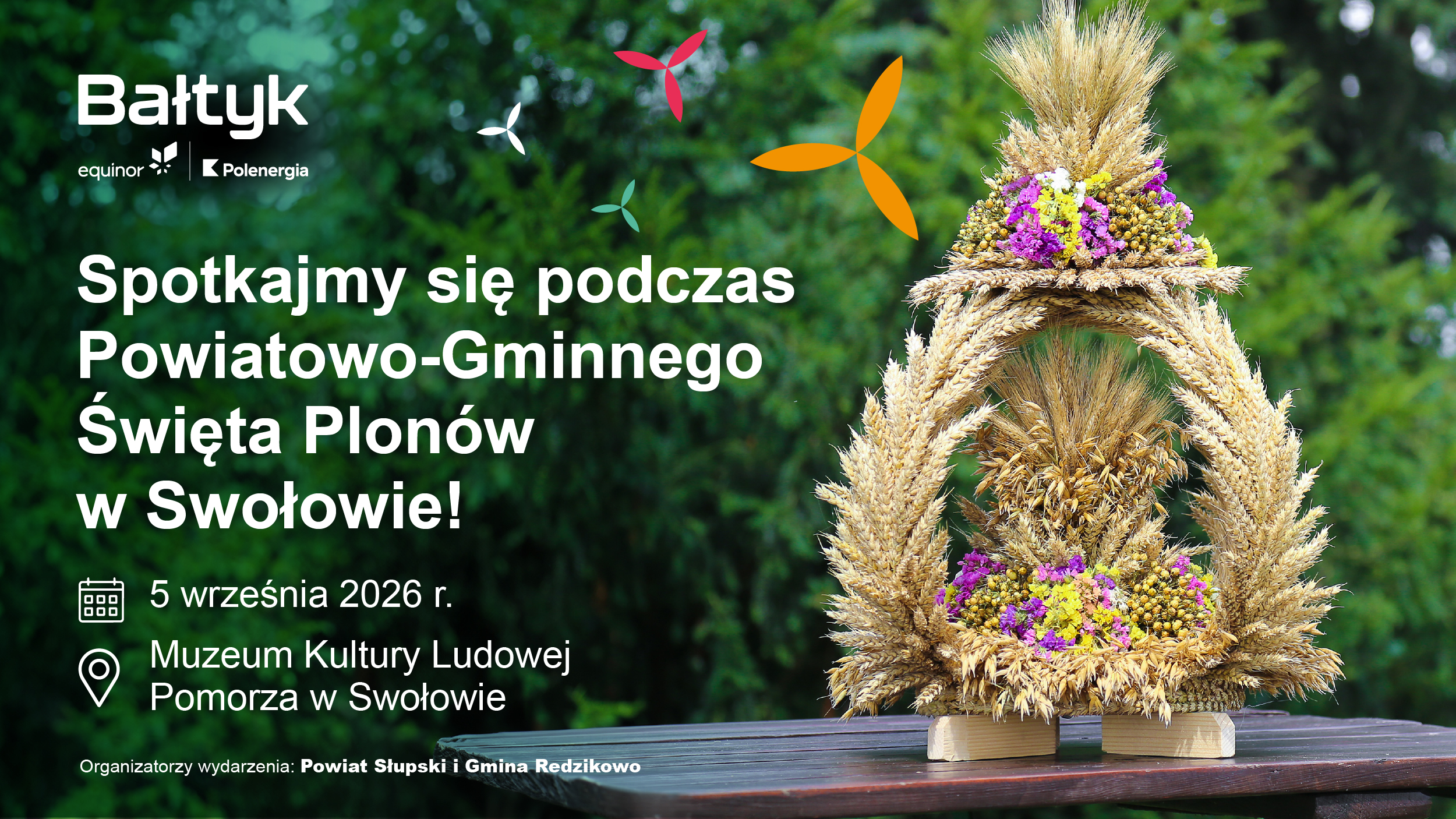 Family attractions and talks about Baltic projects again at the harvest festival in Swołowo