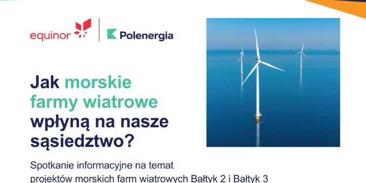 Events - Equinor and Polenergia invite residents of Łeba and the surrounding areas to a meeting on offshore wind farms 