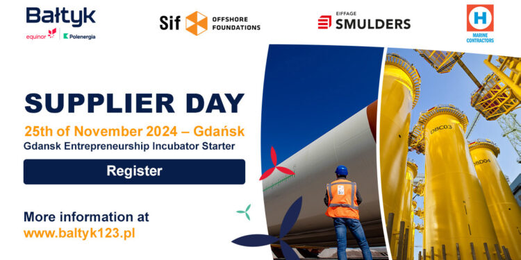 News - Registration for the next Supplier Day series for the Bałtyk 2 and Bałtyk 3 projects is now open  